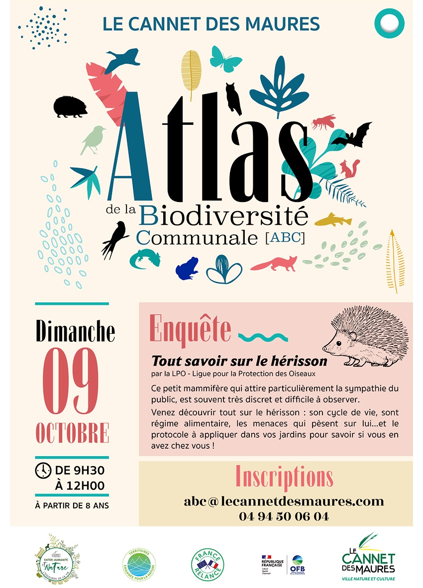 Atlas de la Biodiversité Communale // Enquête hérisson