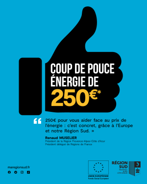 Coup de pouce Energie : 250 euros offerts