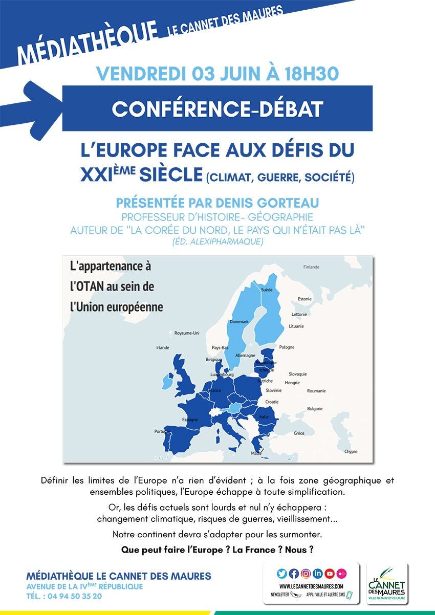 Conférence « L&#039;Europe face aux défis du XXI°s »