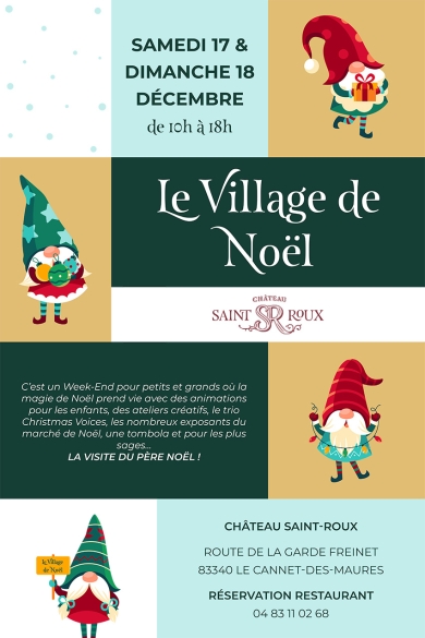 Village de Noël au Château Saint-Roux